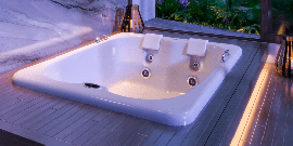 BANHEIRA CETRA P2 JACUZZI  S/ AQUECEDOR