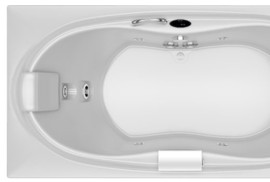 BANHEIRA EURA INDIVIDUAL JACUZZI  S/AQUECEDOR  C/CASCATA