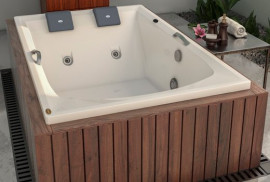  BANHEIRA CARINA DUPLA G2 JACUZZI P1 C/ AQUECEDOR