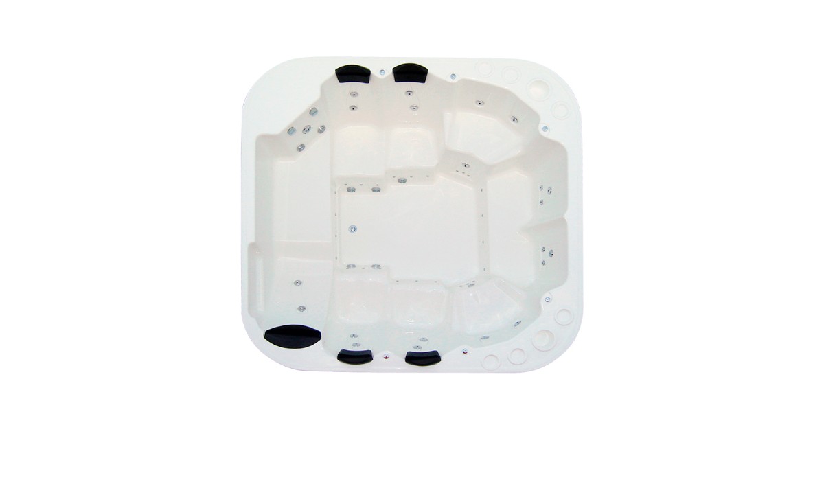 SPA VENEZA 2.5 C/HIDRO EM GEL COAT BRANCO MONDIALLE - Loja de