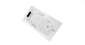 BANHEIRA   FLOREN�A  INDIVIDUAL  C/HIDRO EM GEL COAT BRANCO MONDIALLE