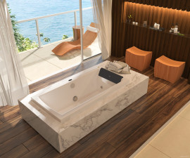  BANHEIRA ATOL JACUZZI P2 S/ AQUECEDOR